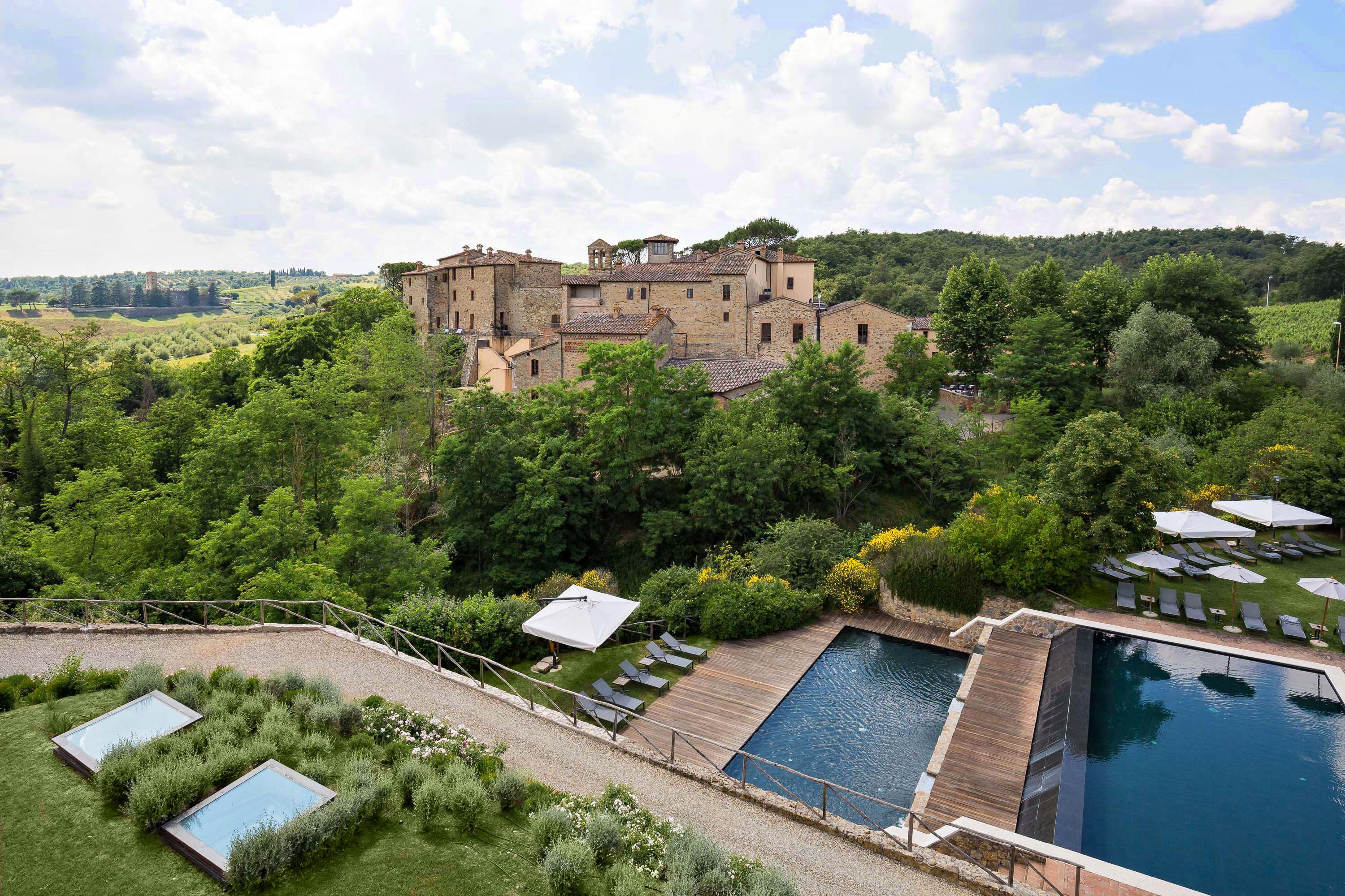 Castel Monastero - The Leading Hotels Of The World Castelnuovo Berardenga Exterior foto