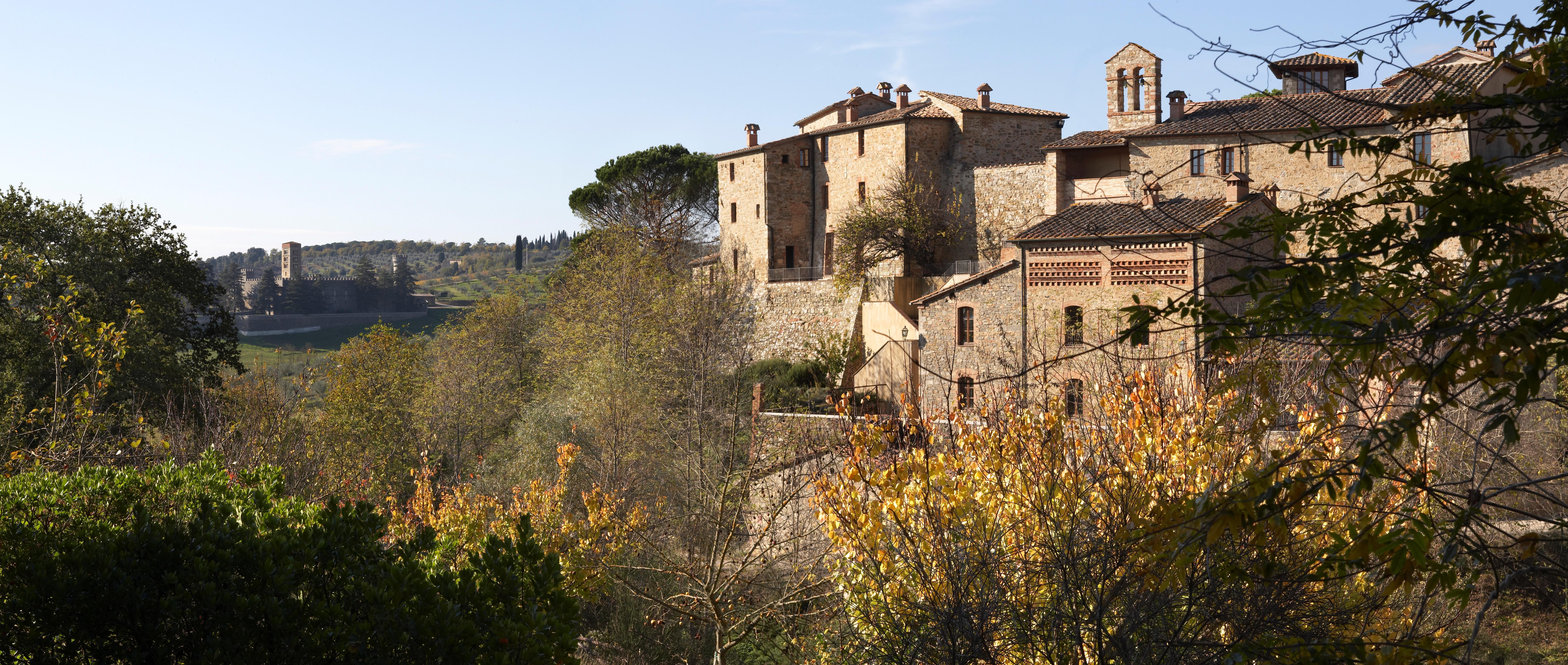 Castel Monastero - The Leading Hotels Of The World Castelnuovo Berardenga Exterior foto