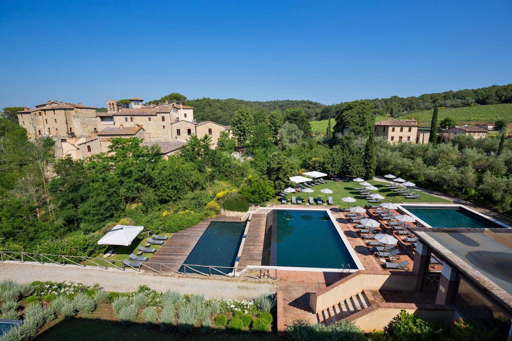 Castel Monastero - The Leading Hotels Of The World Castelnuovo Berardenga Exterior foto