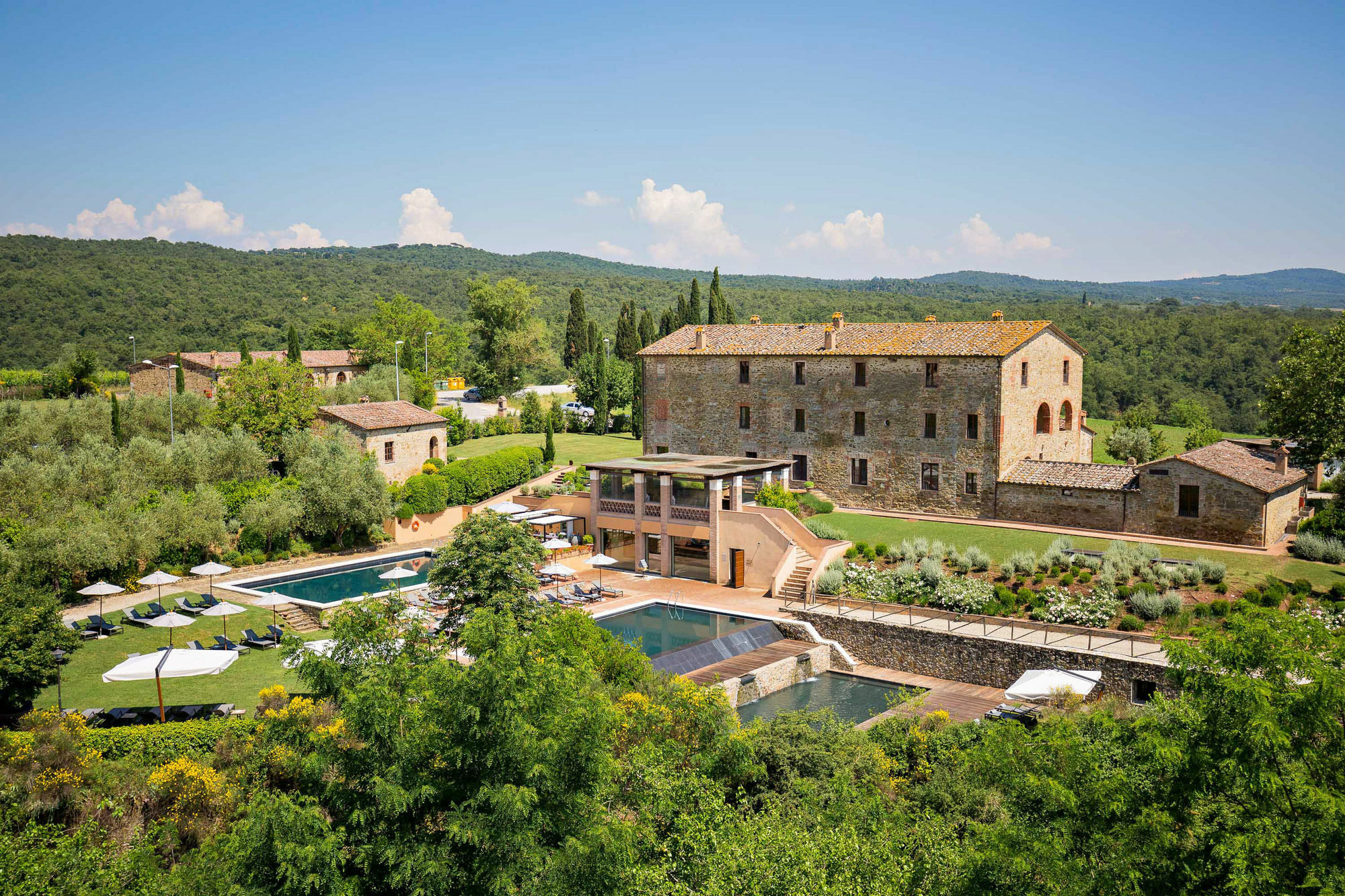 Castel Monastero - The Leading Hotels Of The World Castelnuovo Berardenga Exterior foto